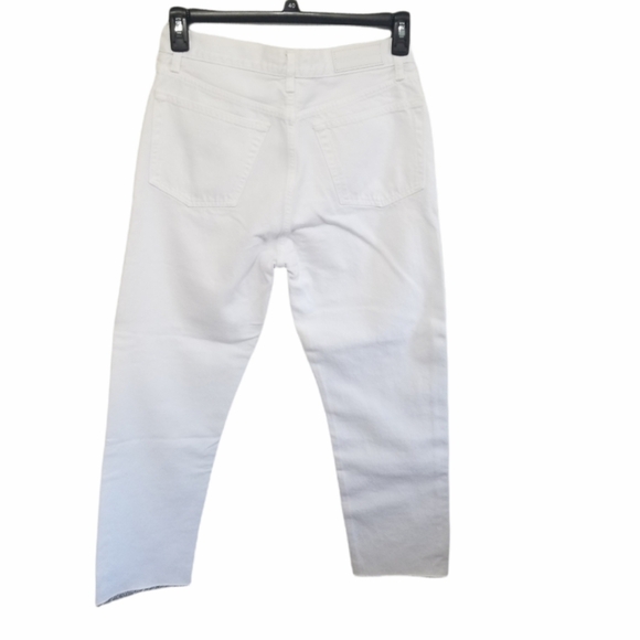 RE/DONE Originals High Rise Stove Pipe. Color white, Size 29 - Picture 8 of 16